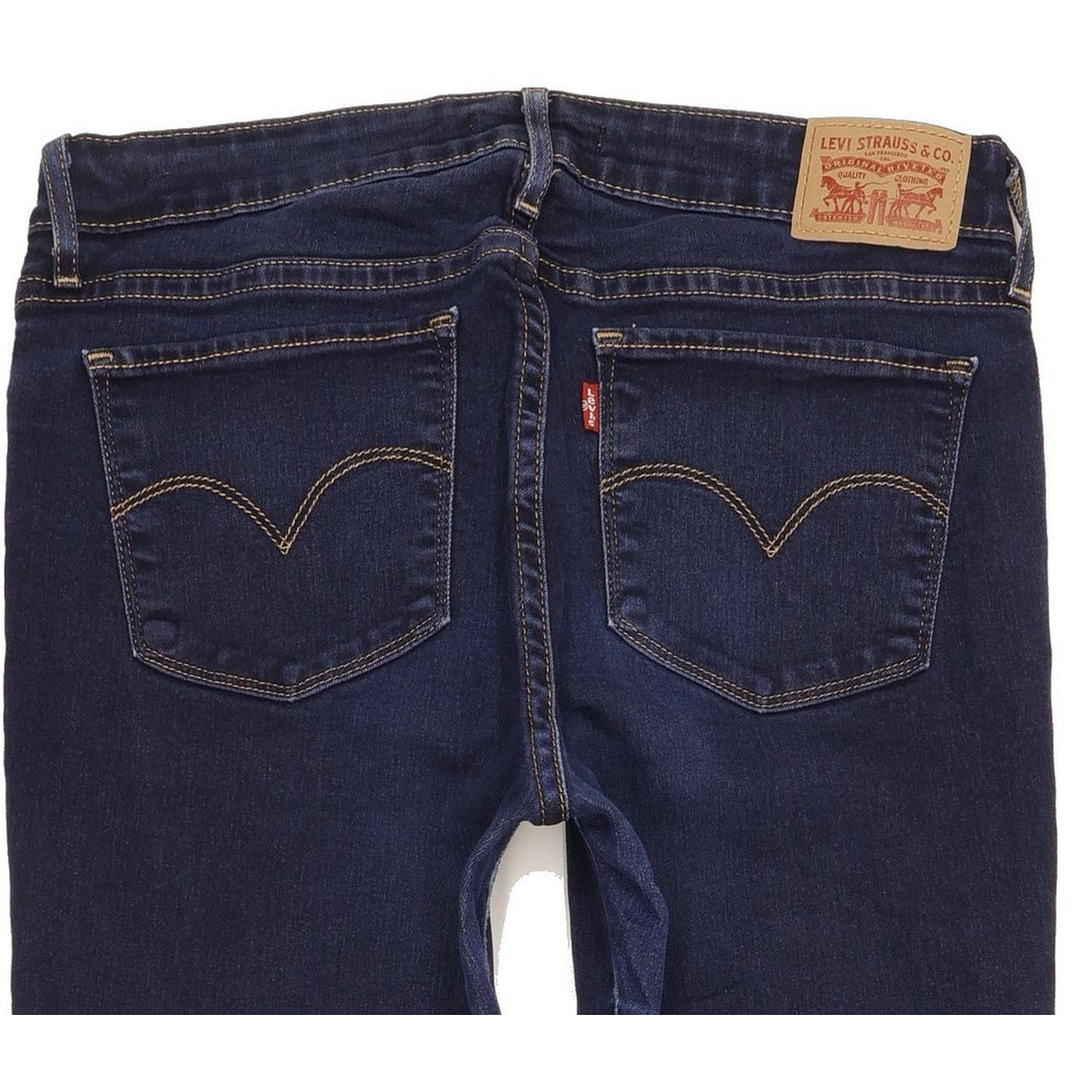 Levi's 711 Women Blue Skinny Slim Stretch Jeans W29 L34