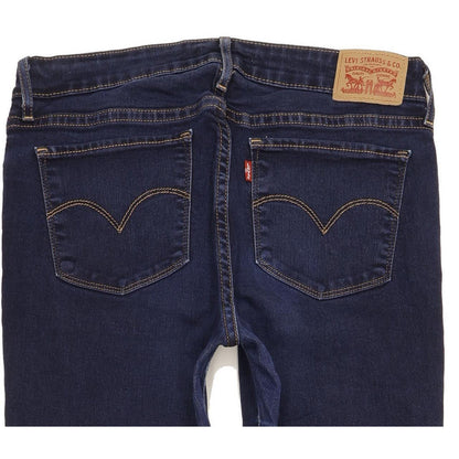 Levi's 711 Women Blue Skinny Slim Stretch Jeans W29 L34