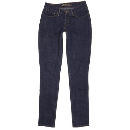 Levi's Bold Curve Women Blue Skinny Slim Stretch Jeans W27 L33