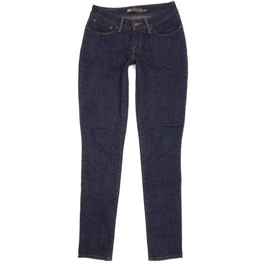 Levi's Bold Curve Women Blue Skinny Slim Stretch Jeans W27 L33