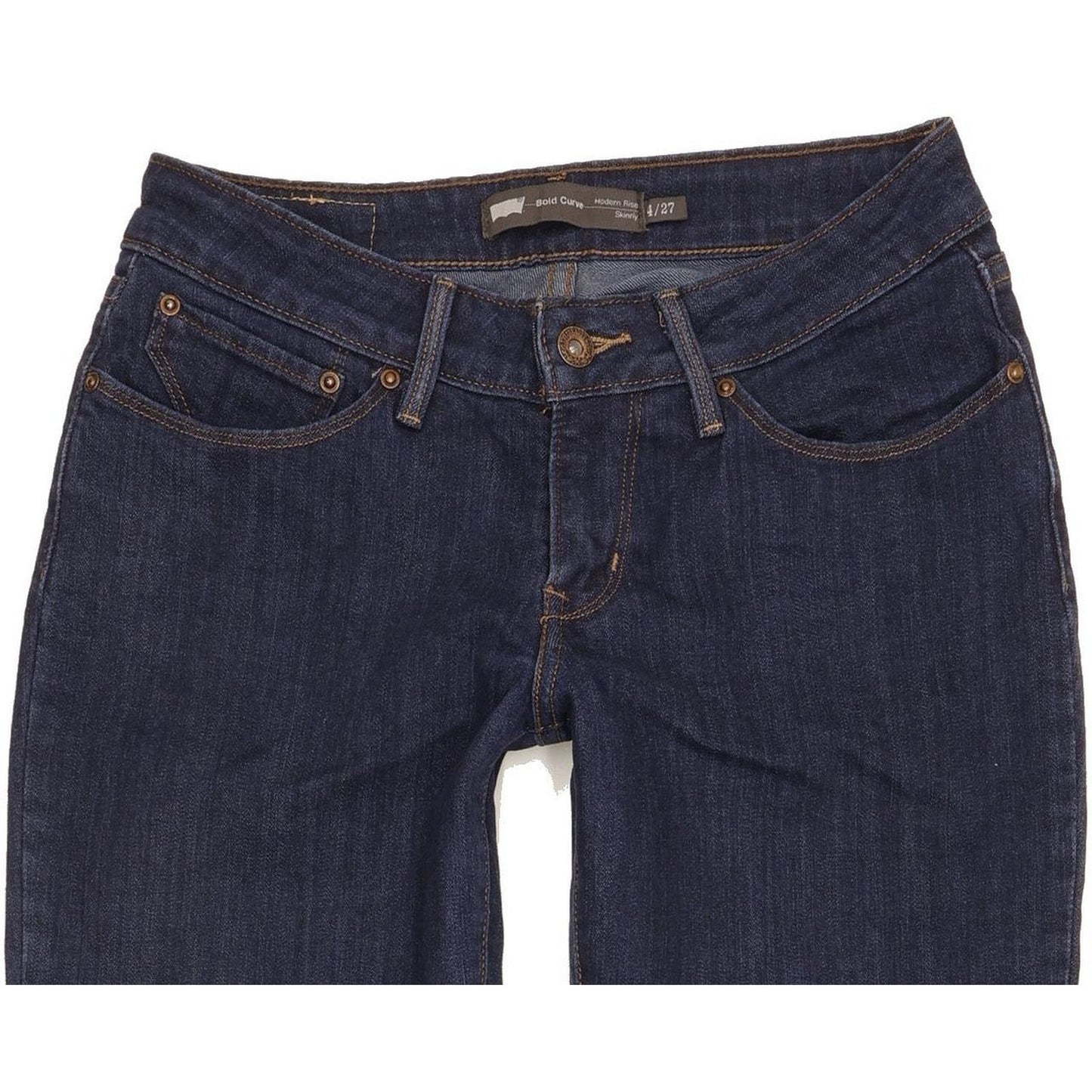 Levi's Bold Curve Women Blue Skinny Slim Stretch Jeans W27 L33