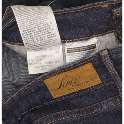 Levi's Bold Curve Women Blue Skinny Slim Stretch Jeans W27 L33