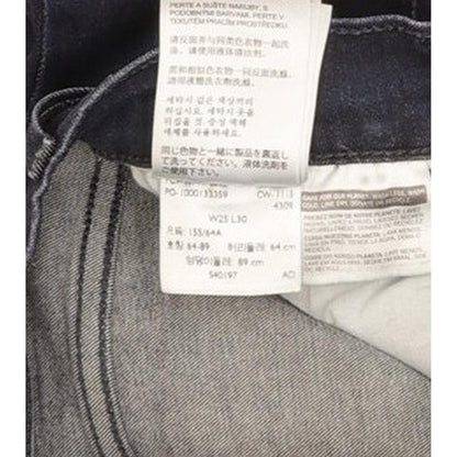 Levi's 710 Super Women Navy Skinny Slim Stretch Jeans W25 L30