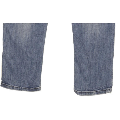 Mustang Vegas Men Blue Straight Slim Stretch Jeans W30 L32