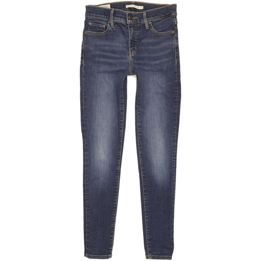 Levi's 310 Shaping Women Blue Skinny Slim Stretch Jeans W26 L27