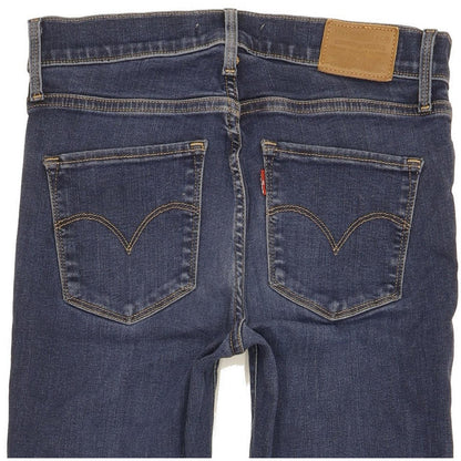 Levi's 310 Shaping Women Blue Skinny Slim Stretch Jeans W26 L27