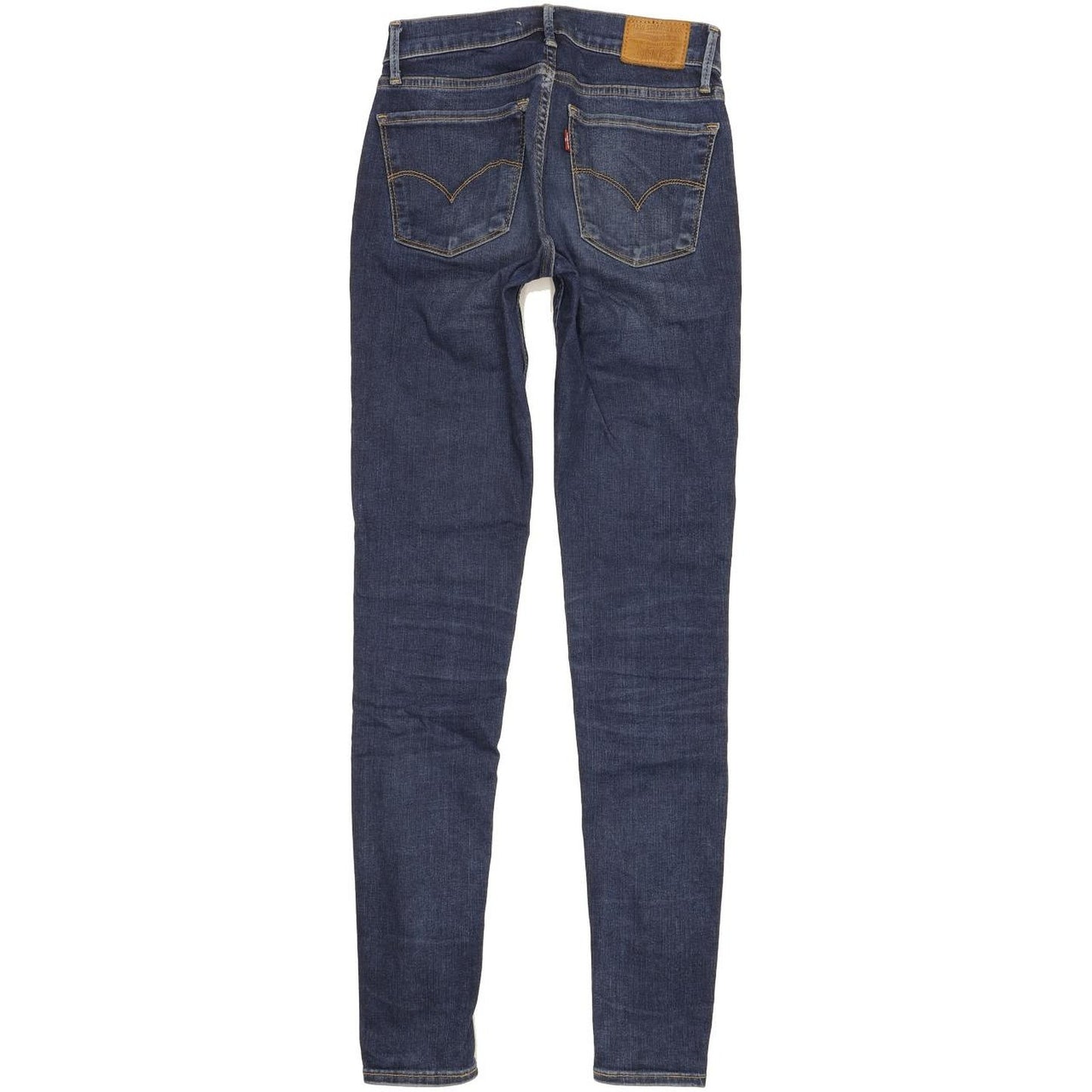 Levi's 710 Super Women Blue Skinny Slim Stretch Jeans W26 L31