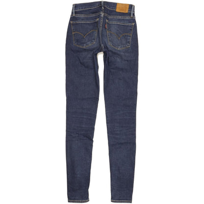 Levi's 710 Super Women Blue Skinny Slim Stretch Jeans W26 L31