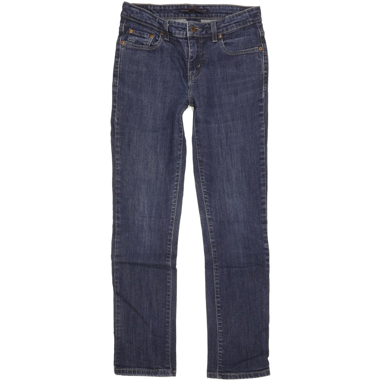 Levi's Women Blue Straight Slim Stretch Jeans W28 L30