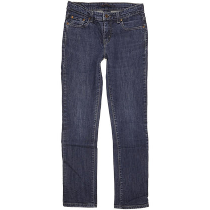 Levi's Women Blue Straight Slim Stretch Jeans W28 L30