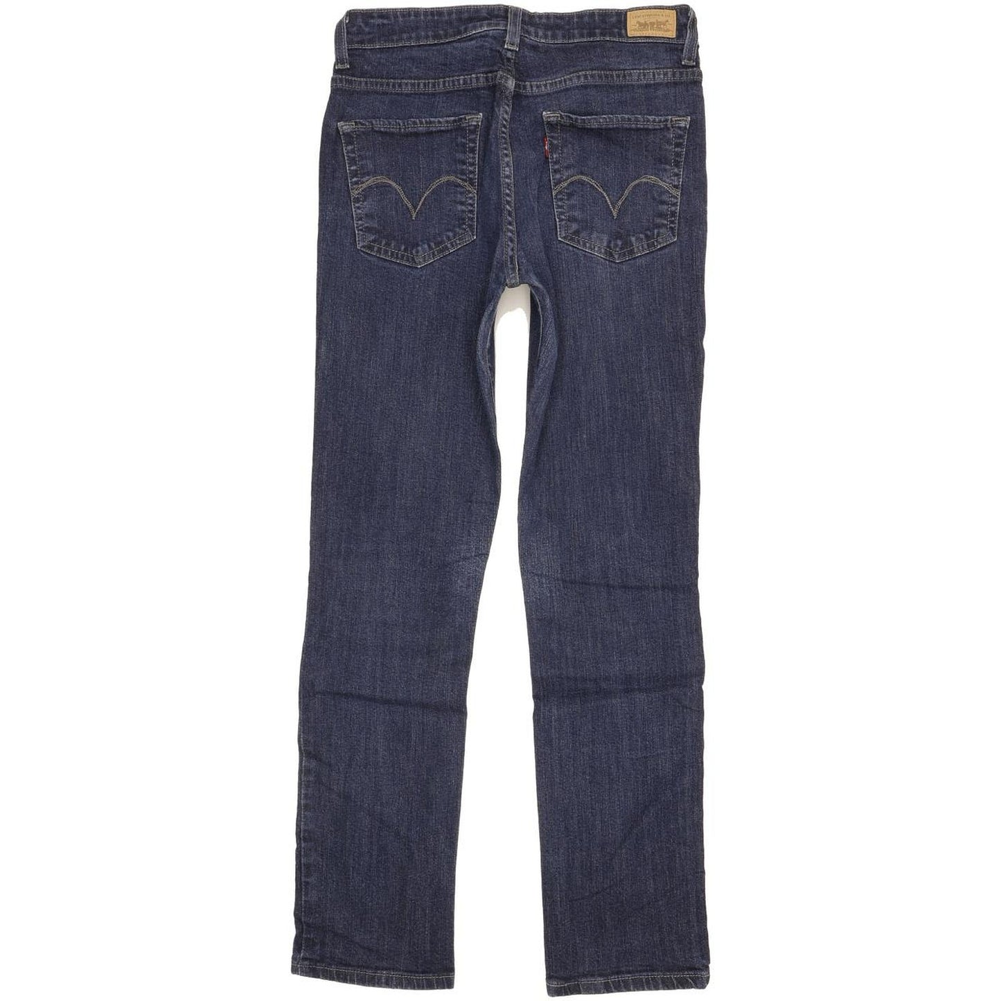 Levi's Women Blue Straight Slim Stretch Jeans W28 L30