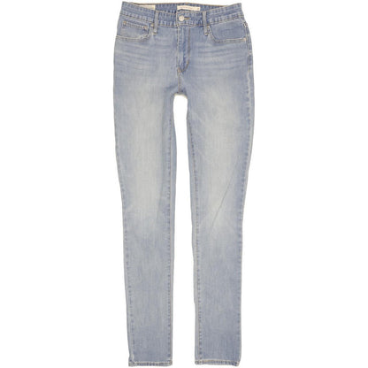 Levi's 721 Women Blue Skinny Slim Stretch Jeans W29 L32
