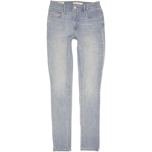 Levi's 721 Women Blue Skinny Slim Stretch Jeans W29 L32
