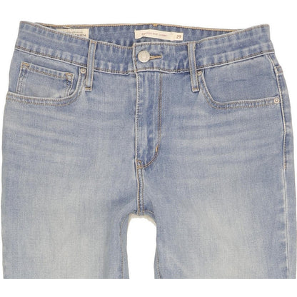 Levi's 721 Women Blue Skinny Slim Stretch Jeans W29 L32