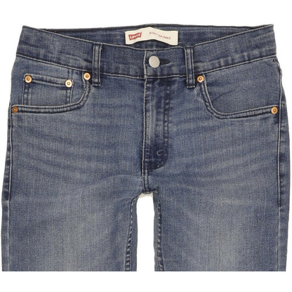 Levi's 510 Kids Blue Skinny Slim Stretch Jeans W28 L32