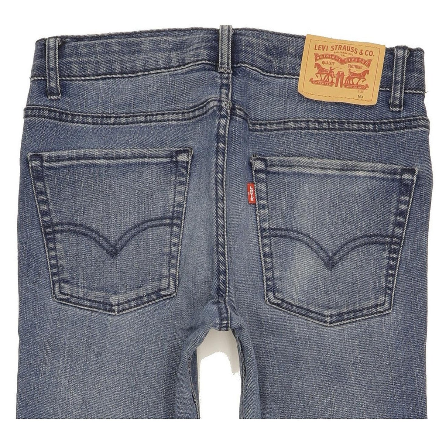 Levi's 510 Kids Blue Skinny Slim Stretch Jeans W28 L32