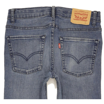 Levi's 510 Kids Blue Skinny Slim Stretch Jeans W28 L32