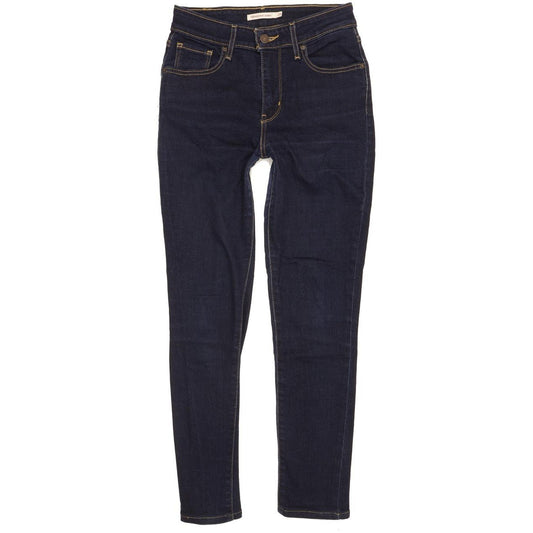 Levi's 721 Women Navy Skinny Slim Stretch Jeans W26 L26