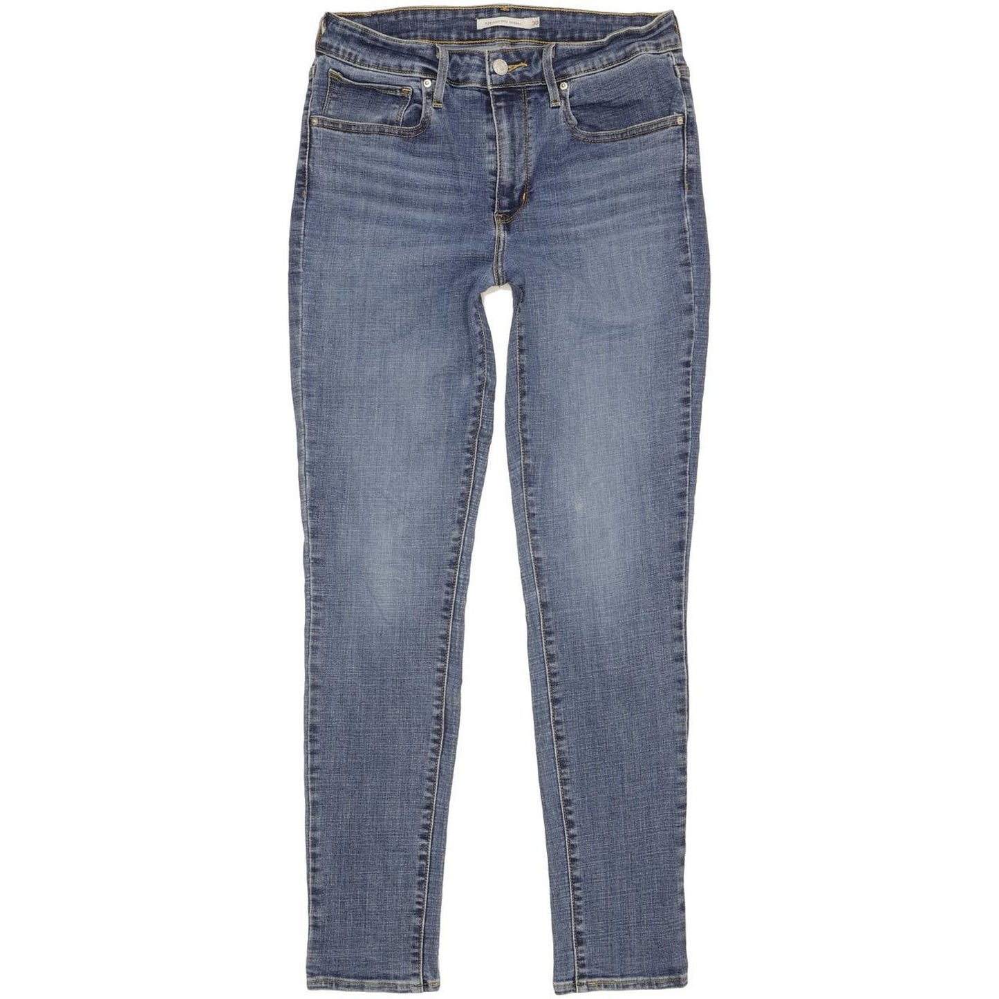 Levi's 721 Women Blue Skinny Slim Stretch Jeans W30 L30