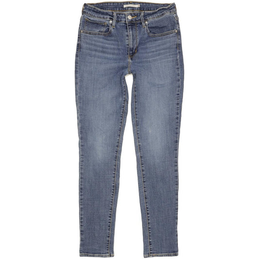 Levi's 721 Women Blue Skinny Slim Stretch Jeans W30 L30