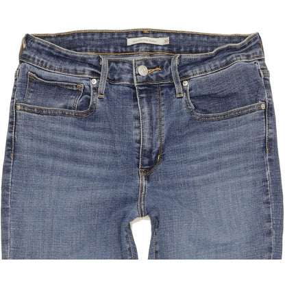 Levi's 721 Women Blue Skinny Slim Stretch Jeans W30 L30