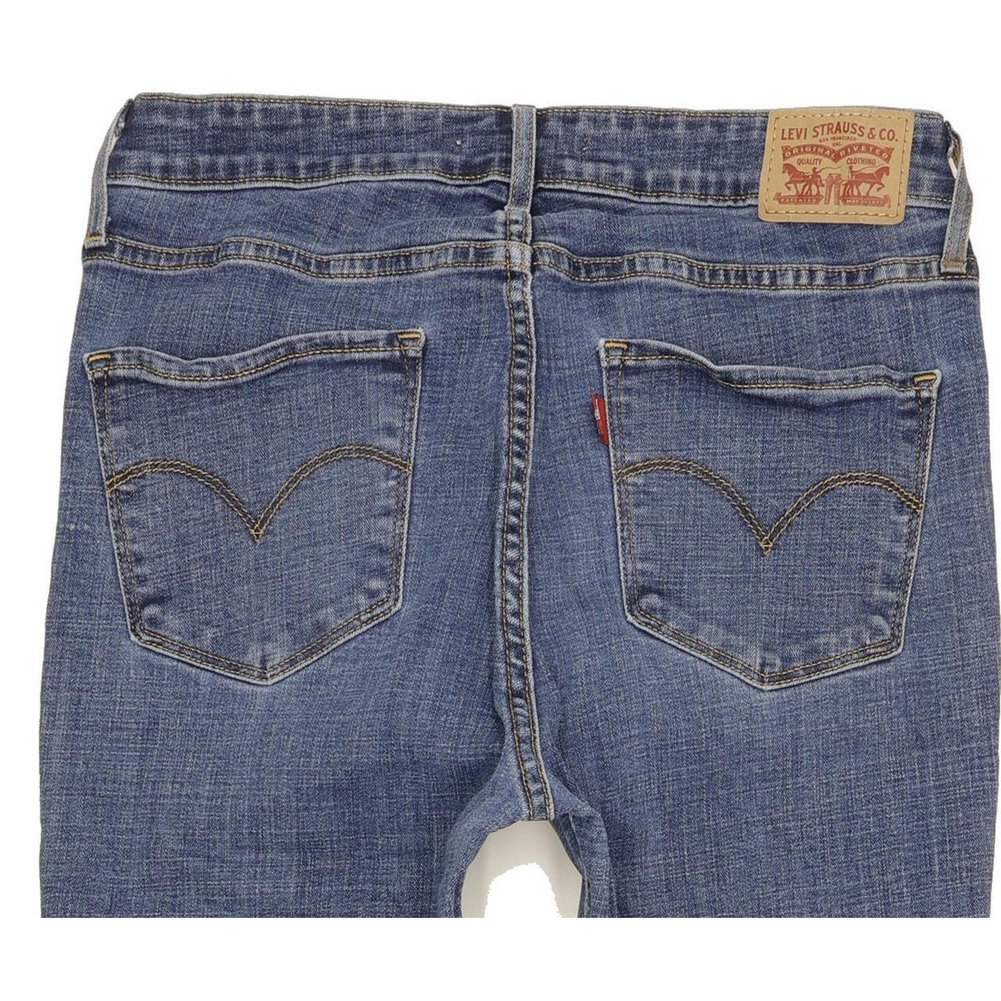 Levi's 721 Women Blue Skinny Slim Stretch Jeans W30 L30