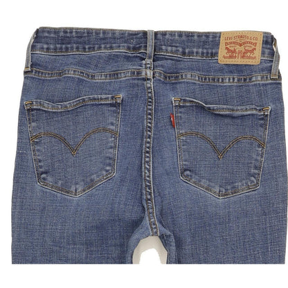 Levi's 721 Women Blue Skinny Slim Stretch Jeans W30 L30