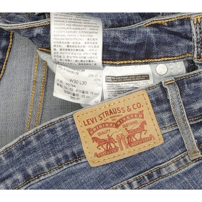 Levi's 721 Women Blue Skinny Slim Stretch Jeans W30 L30