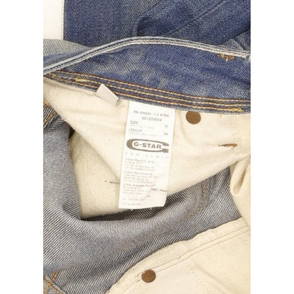 G-Star Attacc Low Men Blue Straight Slim Jeans W31 L30