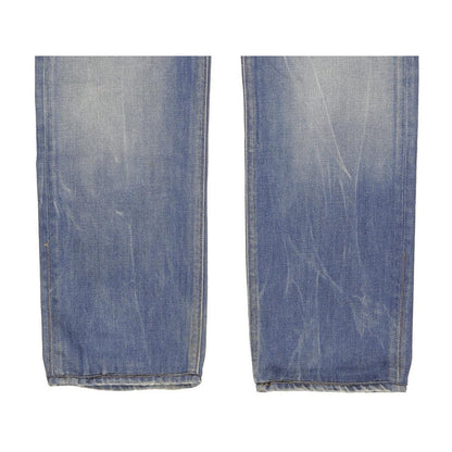 G-Star Attacc Low Men Blue Straight Slim Jeans W31 L30