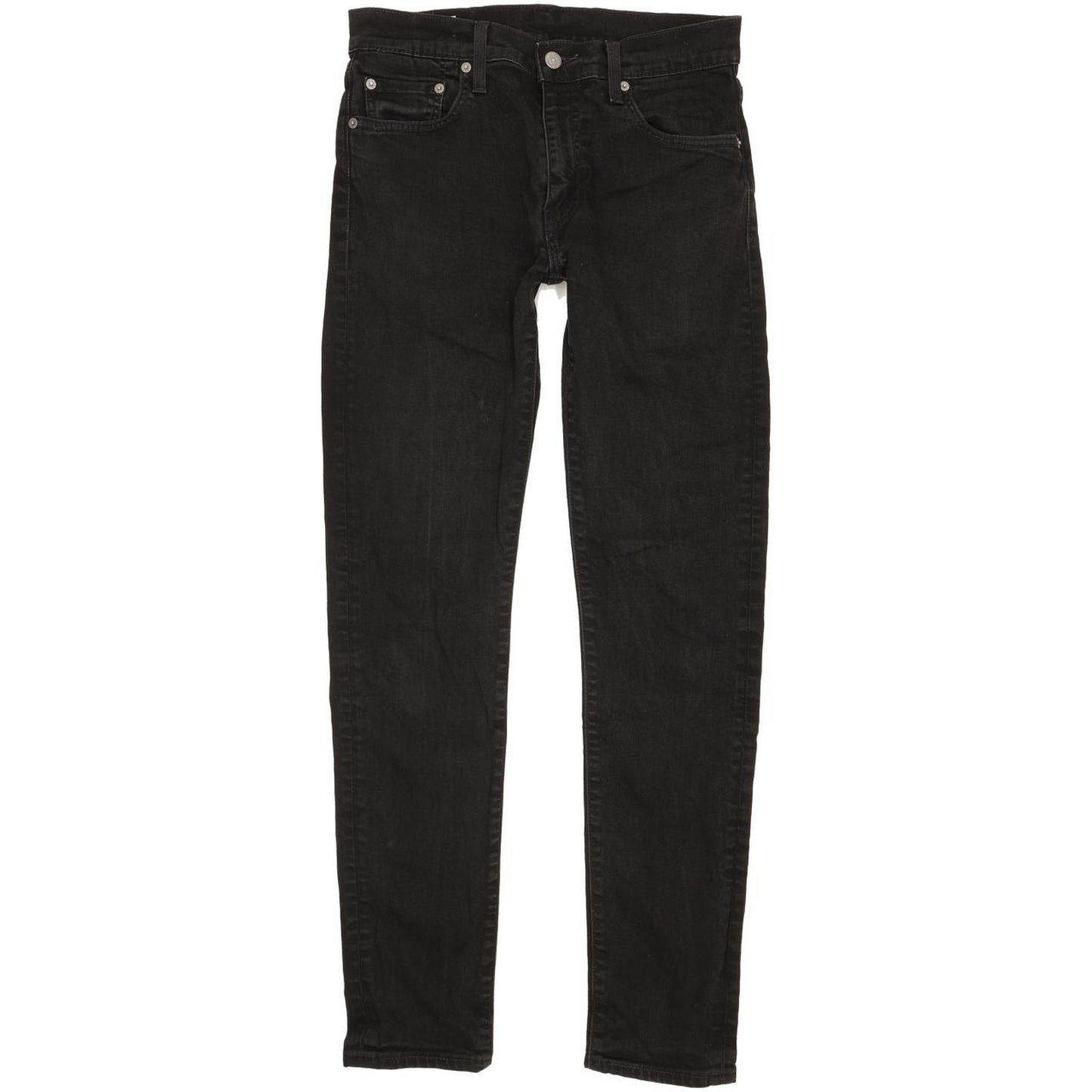 Levi's 512 Men Black Tapered Slim Stretch Jeans W30 L32