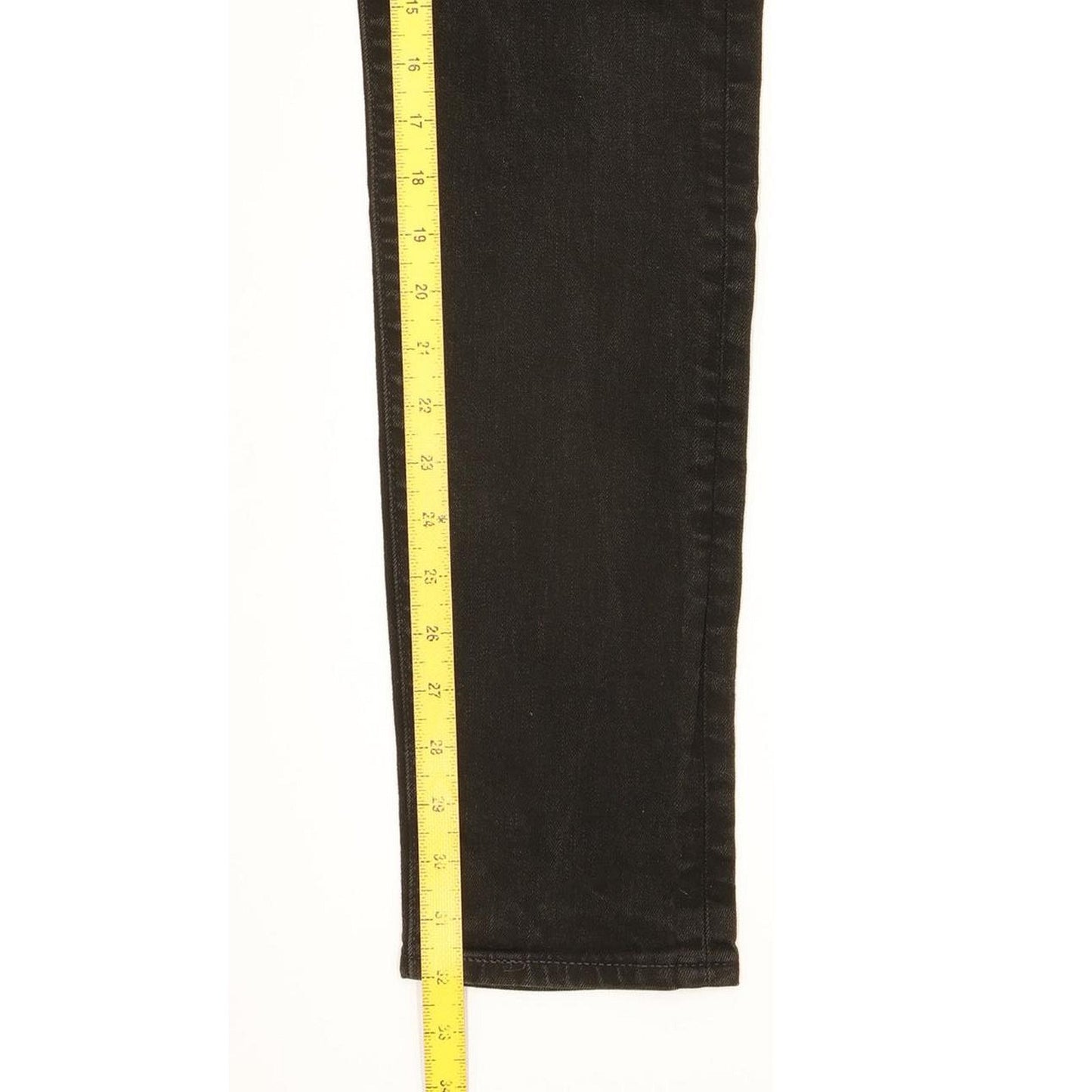 Levi's 512 Men Black Tapered Slim Stretch Jeans W30 L32