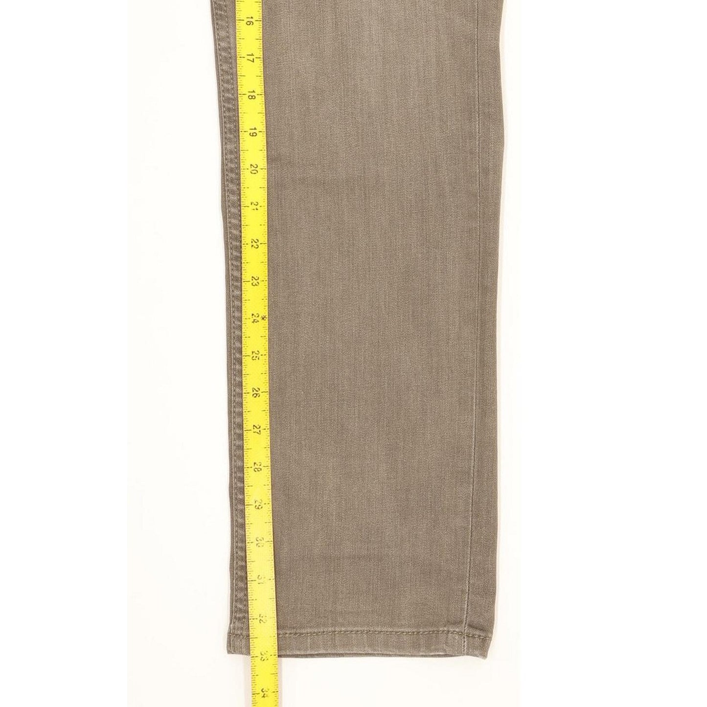 Levi's 511 Men Grey Straight Slim Stretch Jeans W33 L33