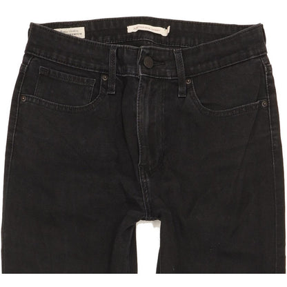 Levi's 721 Women Black Skinny Slim Stretch Jeans W27 L28