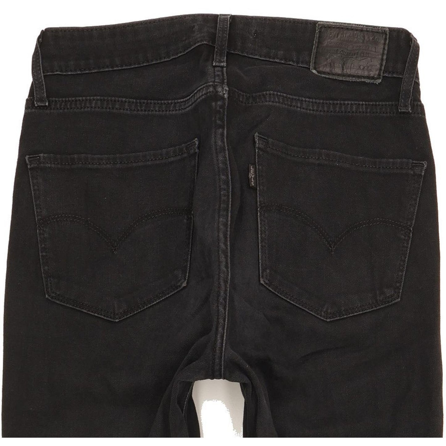 Levi's 721 Women Black Skinny Slim Stretch Jeans W27 L28