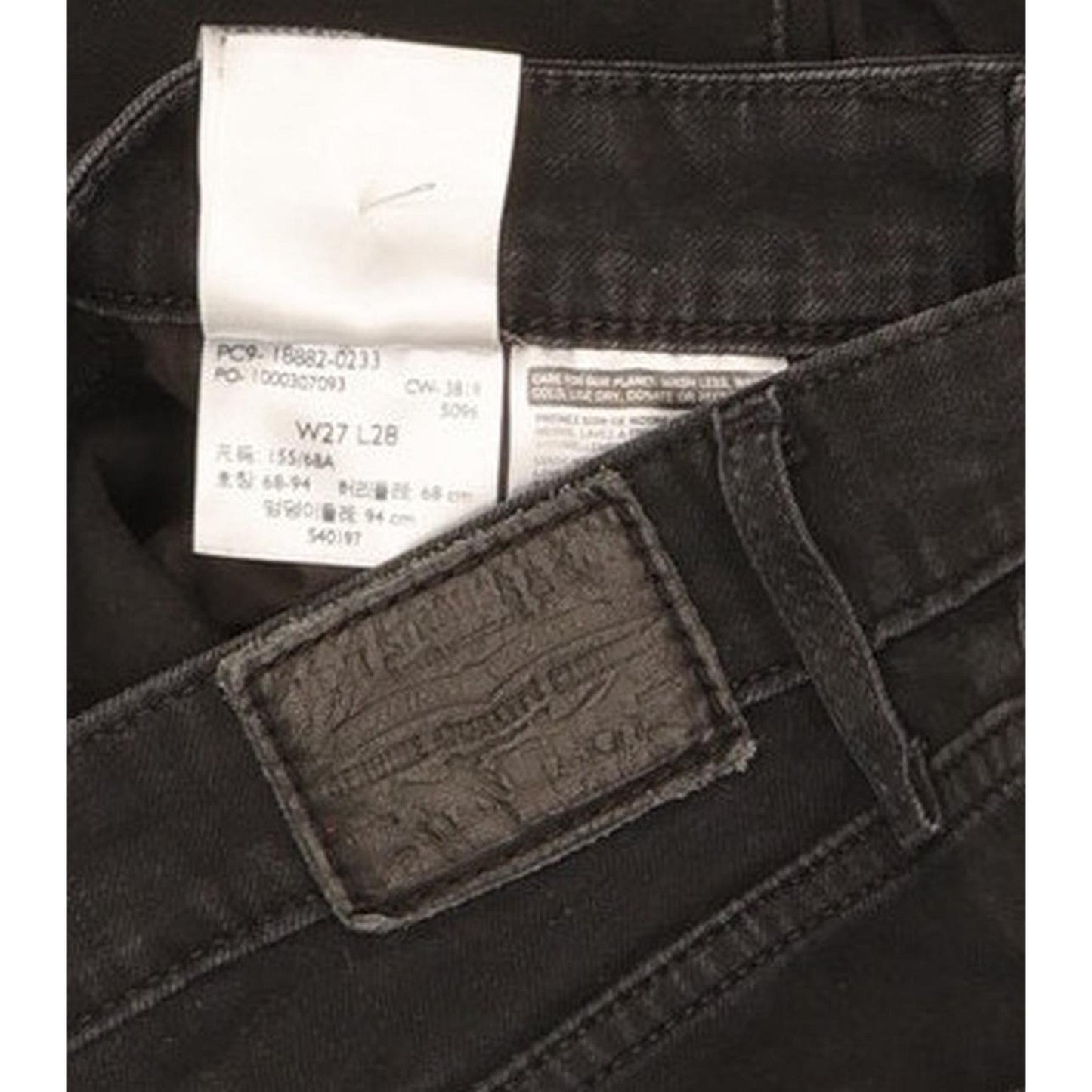 Levi's 721 Women Black Skinny Slim Stretch Jeans W27 L28