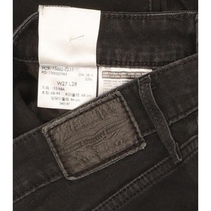 Levi's 721 Women Black Skinny Slim Stretch Jeans W27 L28