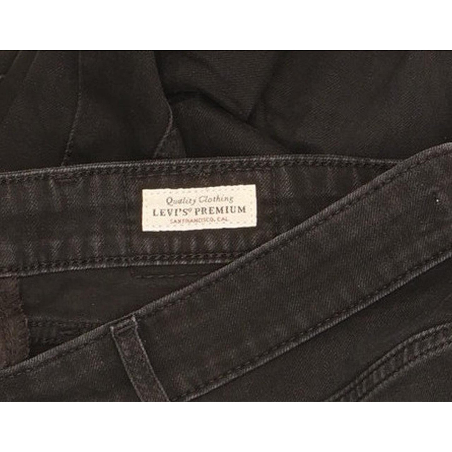 Levi's 721 Women Black Skinny Slim Stretch Jeans W27 L28