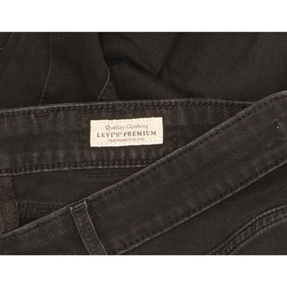 Levi's 721 Women Black Skinny Slim Stretch Jeans W27 L28