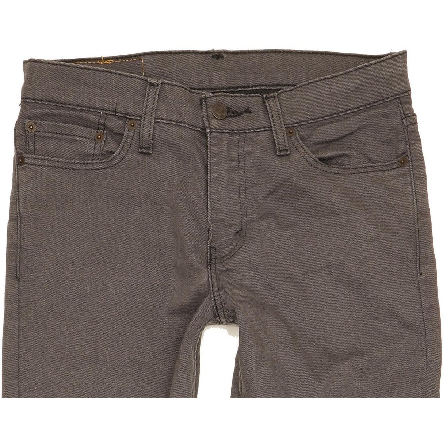 Levi's 511 Men Grey Straight Slim Stretch Jeans W30 L30