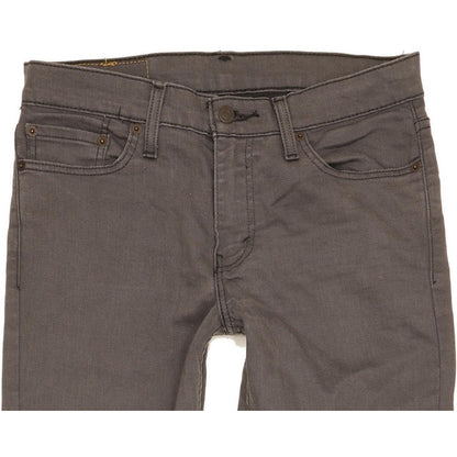 Levi's 511 Men Grey Straight Slim Stretch Jeans W30 L30