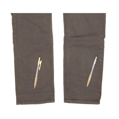 Levi's 511 Men Grey Straight Slim Stretch Jeans W30 L30