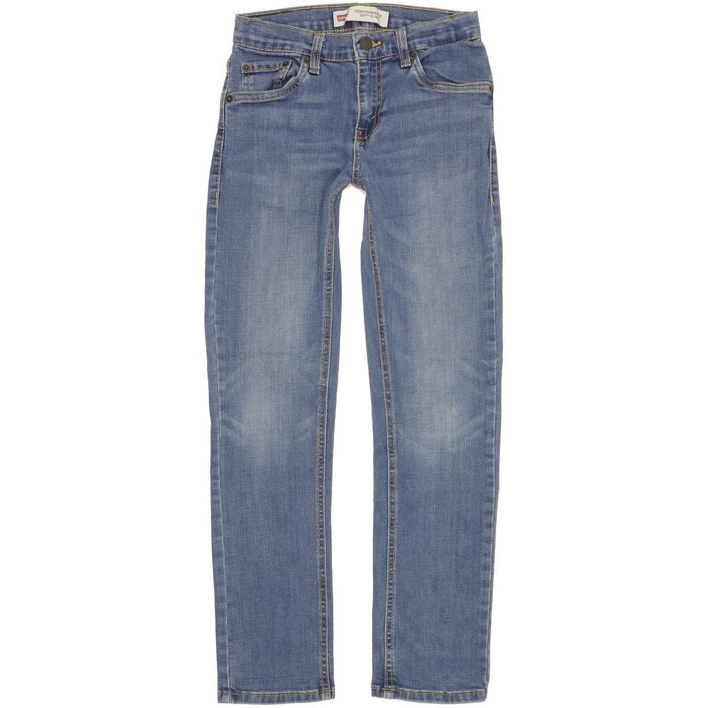 Levi's 511 Kids Blue Straight Slim Stretch Jeans W26 L26
