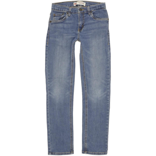 Levi's 511 Kids Blue Straight Slim Stretch Jeans W26 L26