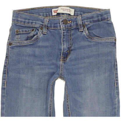 Levi's 511 Kids Blue Straight Slim Stretch Jeans W26 L26