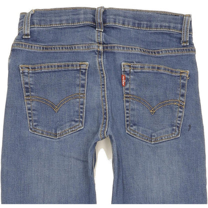 Levi's 511 Kids Blue Straight Slim Stretch Jeans W26 L26