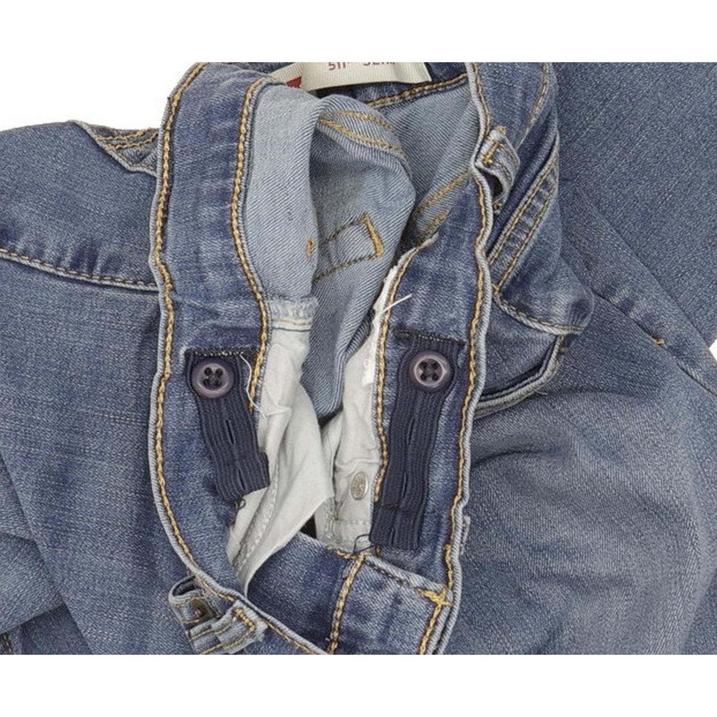 Levi's 511 Kids Blue Straight Slim Stretch Jeans W26 L26