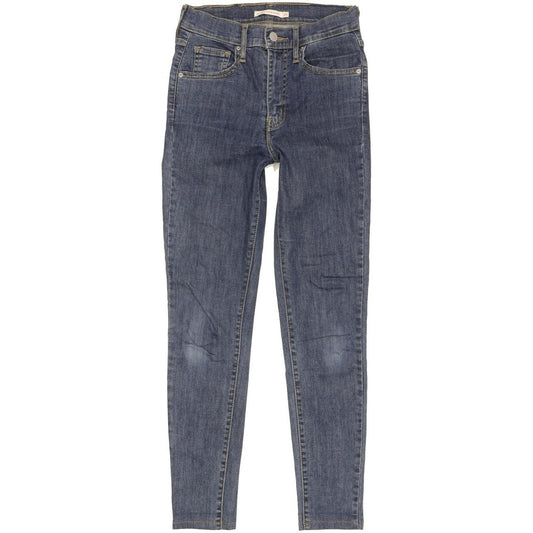 Levi's Mile Women Blue Skinny Slim Stretch Jeans W25 L27