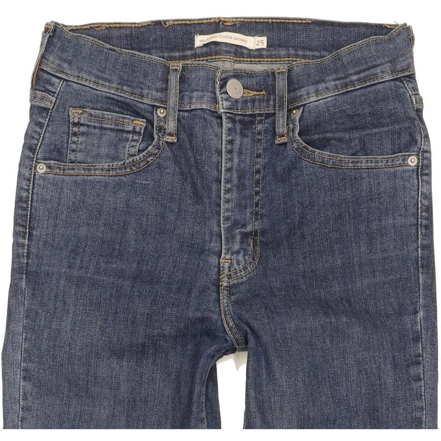 Levi's Mile Women Blue Skinny Slim Stretch Jeans W25 L27