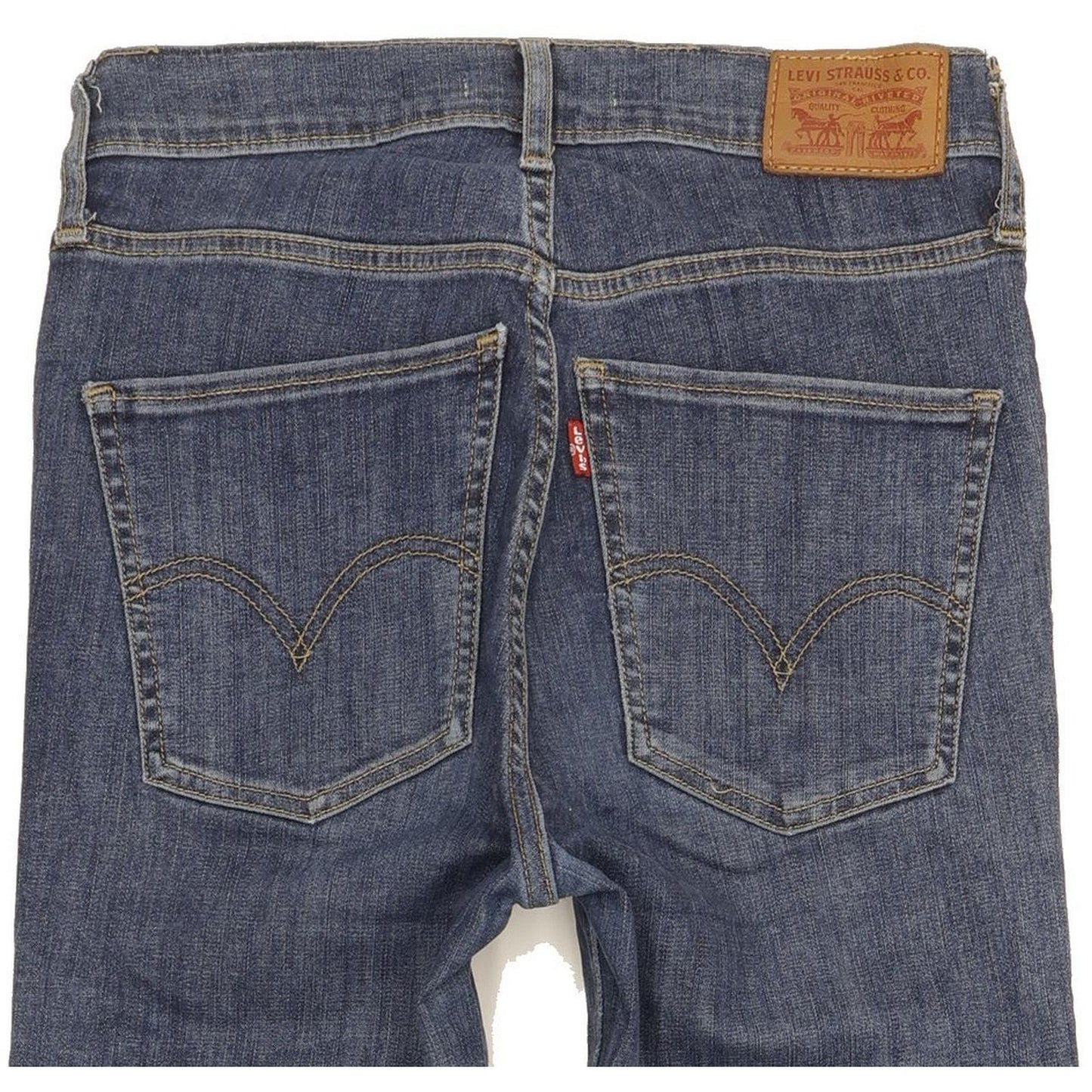 Levi's Mile Women Blue Skinny Slim Stretch Jeans W25 L27